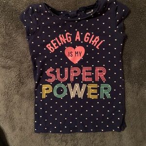 Little girls shirt
